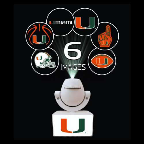 Miami Hurricanes Spotlight Projector Mini - Special Order