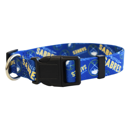 Buffalo Sabres Pet Collar Size S - Special Order