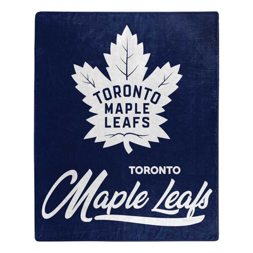 Toronto Maple Leafs Blanket 50x60 Raschel Signature Design