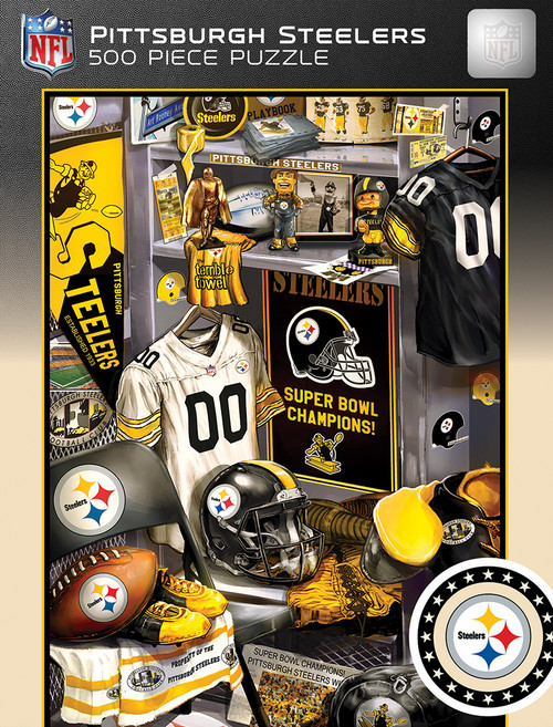 Pittsburgh Steelers Puzzle 500 Piece Locker Room