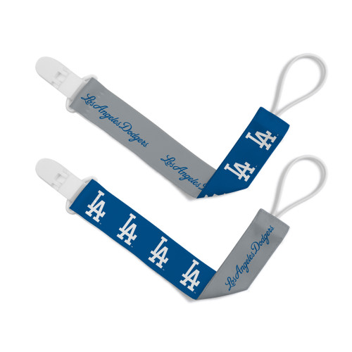 Los Angeles Dodgers Pacifier Clips 2 Pack