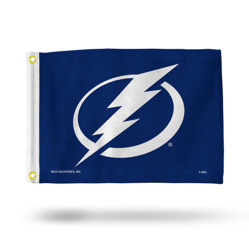 Tampa Bay Lightning Flag 12x17 Striped Utility