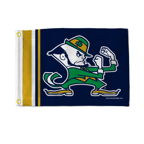 Notre Dame Fighting Irish Flag 12x17 Striped Utility