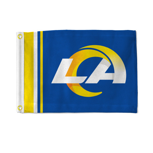 Los Angeles Rams Flag 12x17 Striped Utility