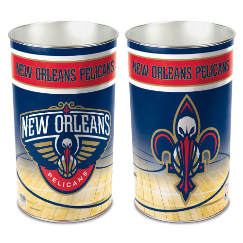 New Orleans Pelicans Wastebasket 15 Inch - Special Order