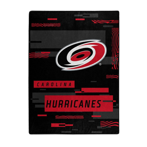 Carolina Hurricanes Blanket 60x80 Raschel Digitize Design