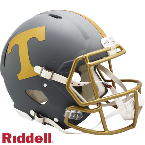 Tennessee Volunteers Helmet Riddell Authentic Full Size Speed Style Slate Alternate