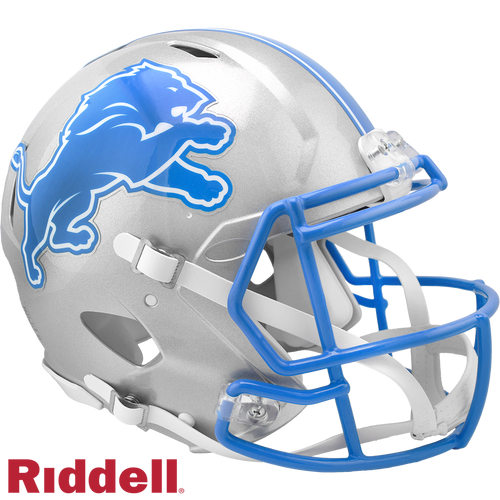 Detroit Lions Helmet Riddell Authentic Full Size Speed Style 2024