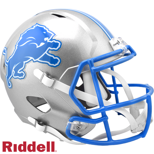 Detroit Lions Helmet Riddell Replica Full Size Speed Style 2024