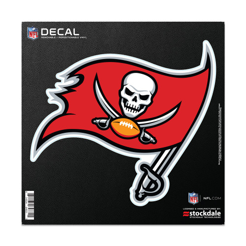 Tampa Bay Buccaneers Decal 6x6 All Surface Logo