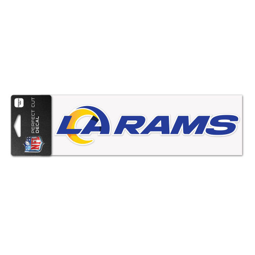 Los Angeles Rams Decal 3x10 Perfect Cut Color