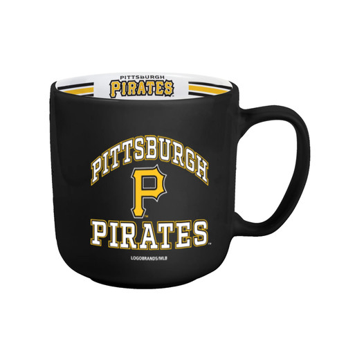 Pittsburgh Pirates Coffee Mug 15oz Stripe Design Pittsburgh Pirates Coffee Mug 15oz Stripe Design