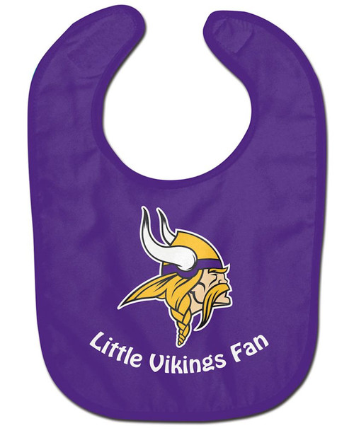 Minnesota Vikings All Pro Little Fan Baby Bib