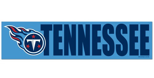 Tennessee Titans Decal Bumper Sticker - Special Order