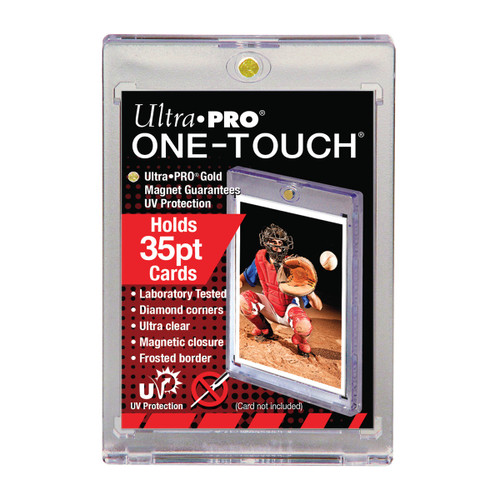 One Touch UV Card Holder with Magnet Closure - 35pt One Touch UV Card Holder with Magnet Closure - 35pt