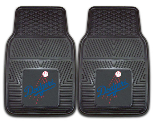 Los Angeles Dodgers Heavy Duty 2-Piece Vinyl Car Mats