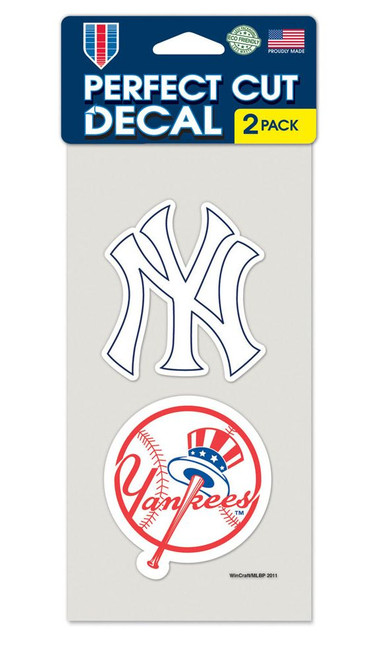 New York Yankees Set of 2 Die Cut Decals