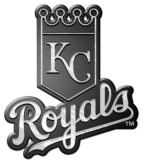 Kansas City Royals Auto Emblem - Silver