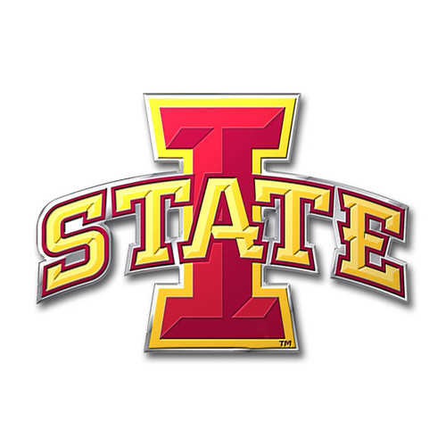 Iowa State Cyclones Auto Emblem - Color