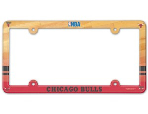 Chicago Bulls License Plate Frame - Full Color