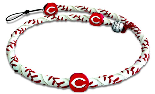 Cincinnati Reds Necklace Frozen Rope Baseball CO