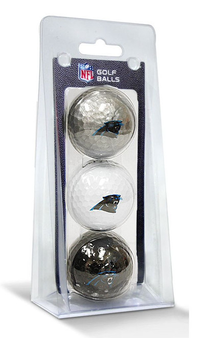 Carolina Panthers 3 Pack of Golf Balls - Special Order