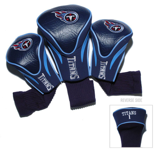Tennessee Titans Golf Club 3 Piece Contour Headcover Set - Special Order