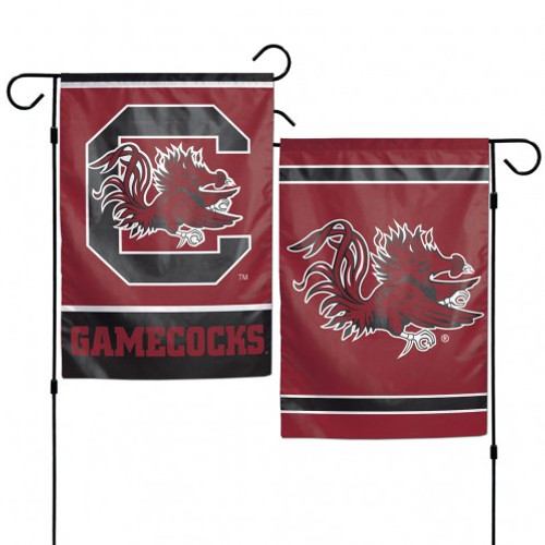 South Carolina Gamecocks Flag 12x18 Garden Style 2 Sided