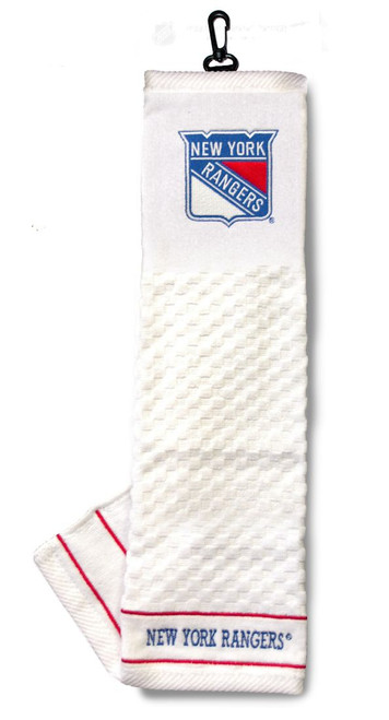 New York Rangers 16"x22" Embroidered Golf Towel - Special Order