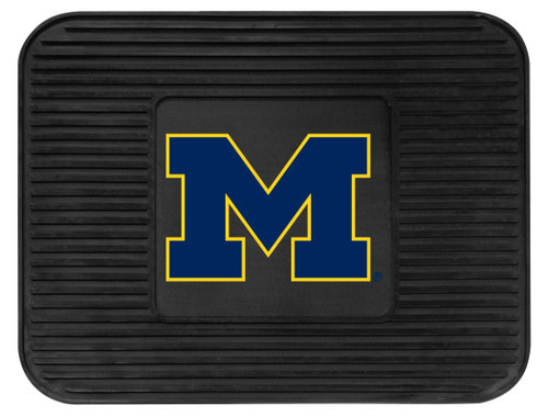 Michigan Wolverines Car Mat Heavy Duty Vinyl Rear Seat