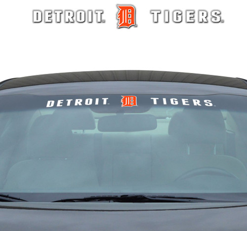 Detroit Tigers Decal 35x4 Windshield - Special Order