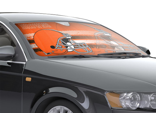 Cleveland Browns Auto Sun Shade - 59"x27"