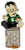 Michigan State Spartans Zombie Figurine Bank