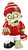 Wisconsin Badgers Zombie Figurine - Thematic CO