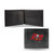 Tampa Bay Buccaneers Wallet Billfold Leather Embroidered Black - Special Order