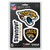 Jacksonville Jaguars Decal Die Cut Team 3 Pack