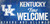 Kentucky Wildcats Sign Wood 12x6 Fans Welcome Design - Special Order