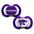 Kansas State Wildcats Pacifier 2 Pack - Special Order