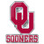 Oklahoma Sooners Auto Emblem Color Alternate Logo