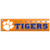Clemson Tigers Decal 3x12 Bumper Strip Style - Special Order