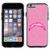 Los Angeles Chargers Phone Case Pink Football Pebble Grain Feel iPhone 6 CO