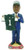 New York Jets B.J. Askew Draft Pick Forever Collectibles Bobblehead