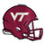 Virginia Tech Hokies Auto Emblem Helmet Design