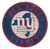 New York Giants Sign Wood 12 Inch Round State Design