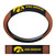 Iowa Hawkeyes Steering Wheel Cover Premium Pigskin Style - Special Order