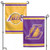 Los Angeles Lakers Flag 12x18 Garden Style 2 Sided