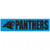 Carolina Panthers Decal 3x12 Bumper Strip Style