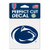 Penn State Nittany Lions Decal 4x4 Perfect Cut Color