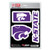 Kansas State Wildcats Decal Die Cut Team 3 Pack