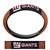 New York Giants Steering Wheel Cover Premium Pigskin Style